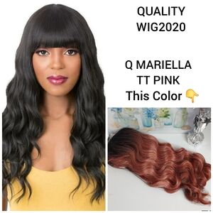 Ladies Wig (TT Pink)